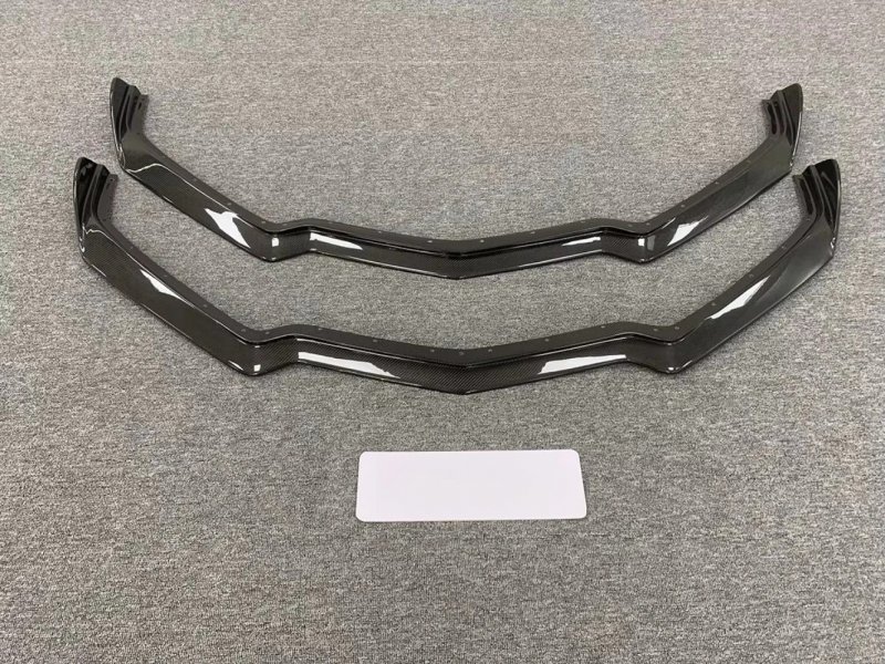 High Quality Fast Delivery Whole Sale Price Carbon Fiber 5VM Style Front Lip Body Kits for Corvette C8